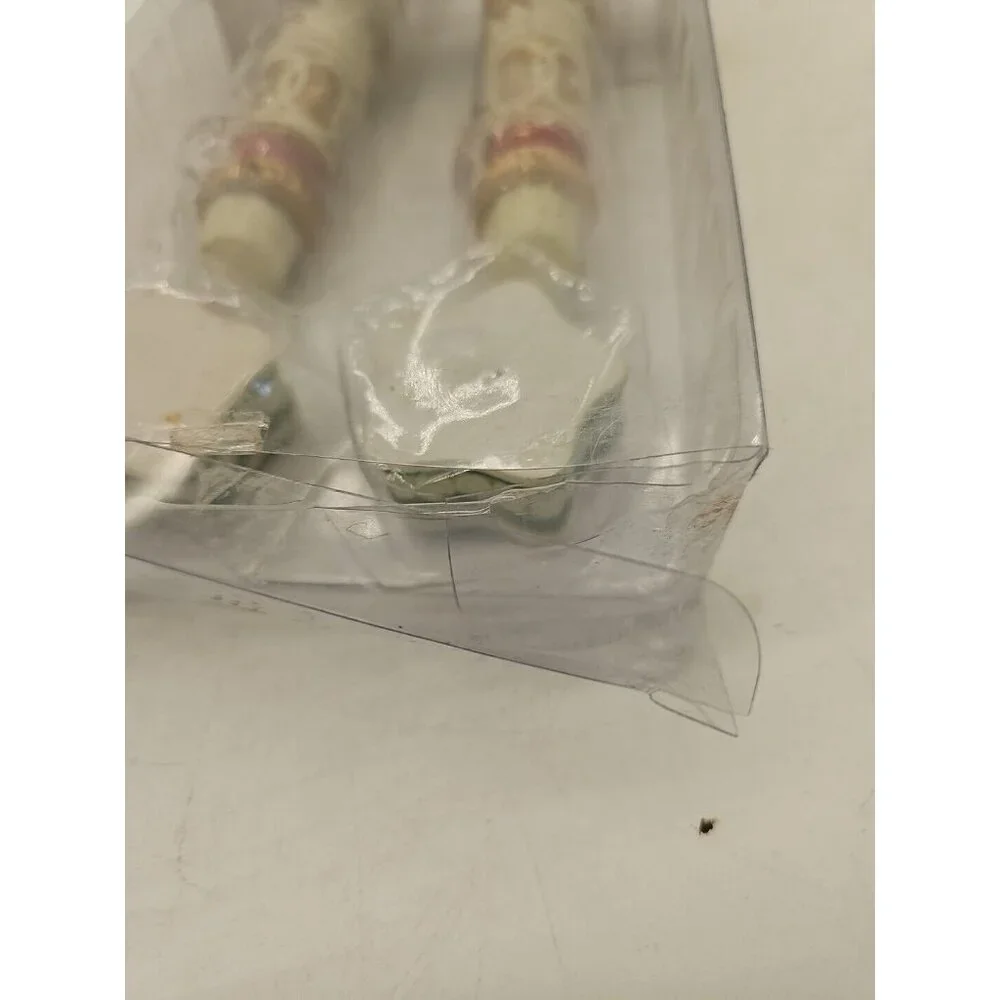 VTG AMSCAN HOLIDAY ANGEL CANDLE‎ SET OF 2 10
